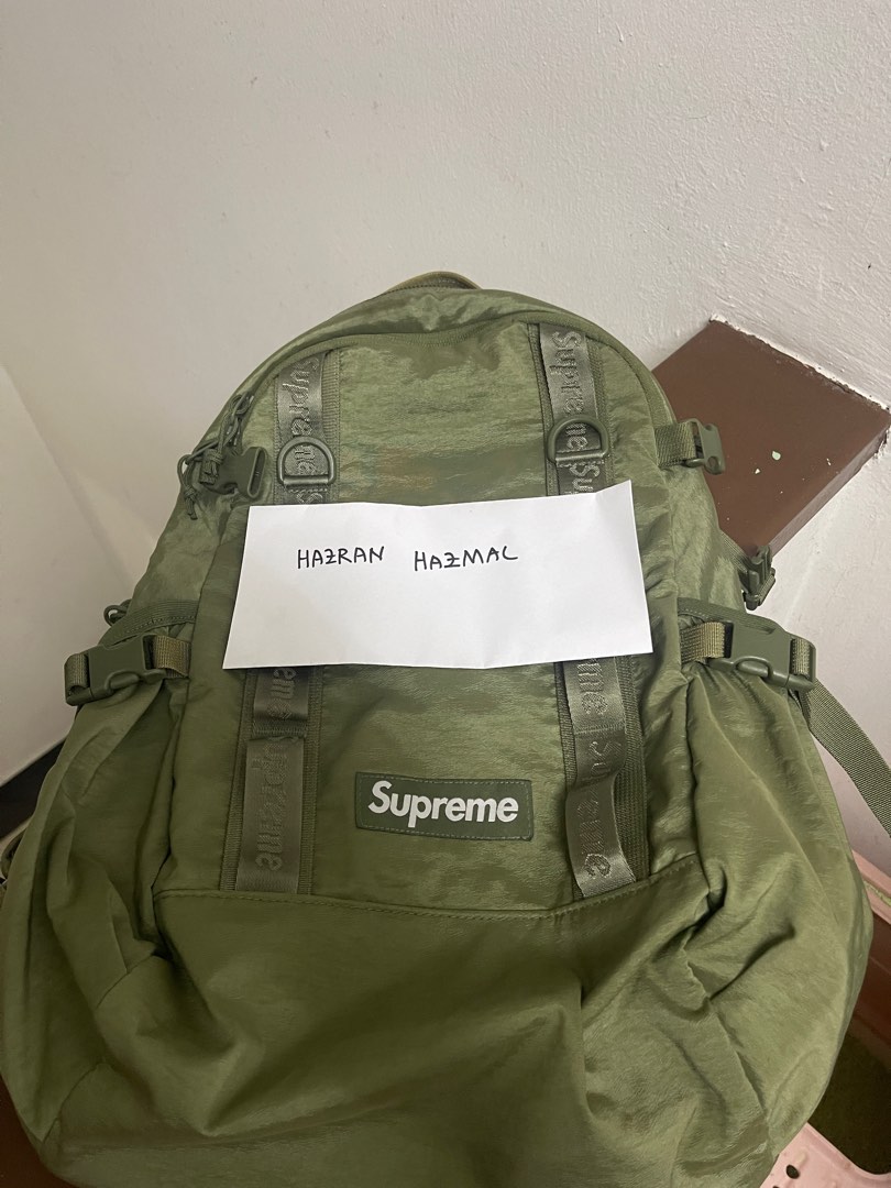FW20 Supreme backpack, Men's Fashion, Bags, Backpacks on Carousell