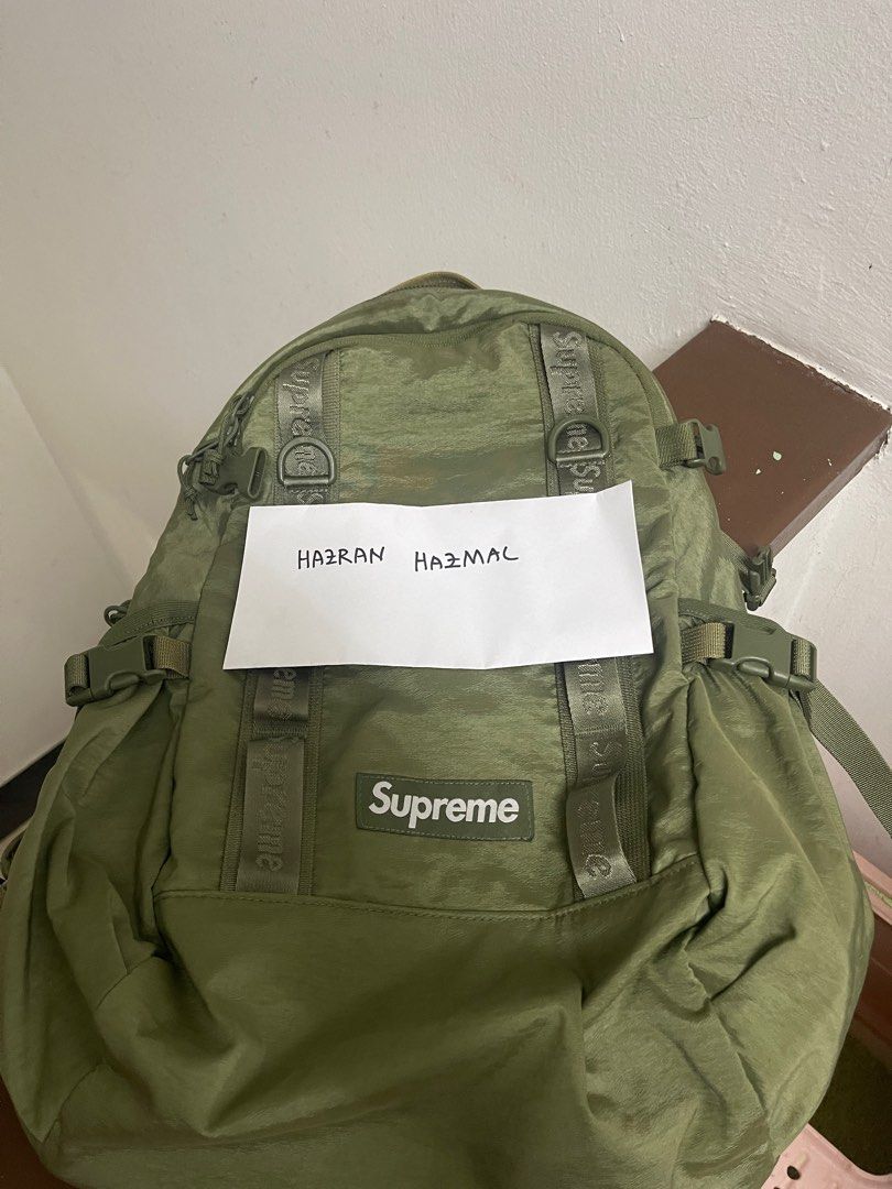 Supreme backpack fw20, Men's Fashion, Bags, Backpacks on Carousell