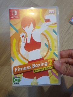 Switch 遊戲  健身拳擊2  fitness boxing 2