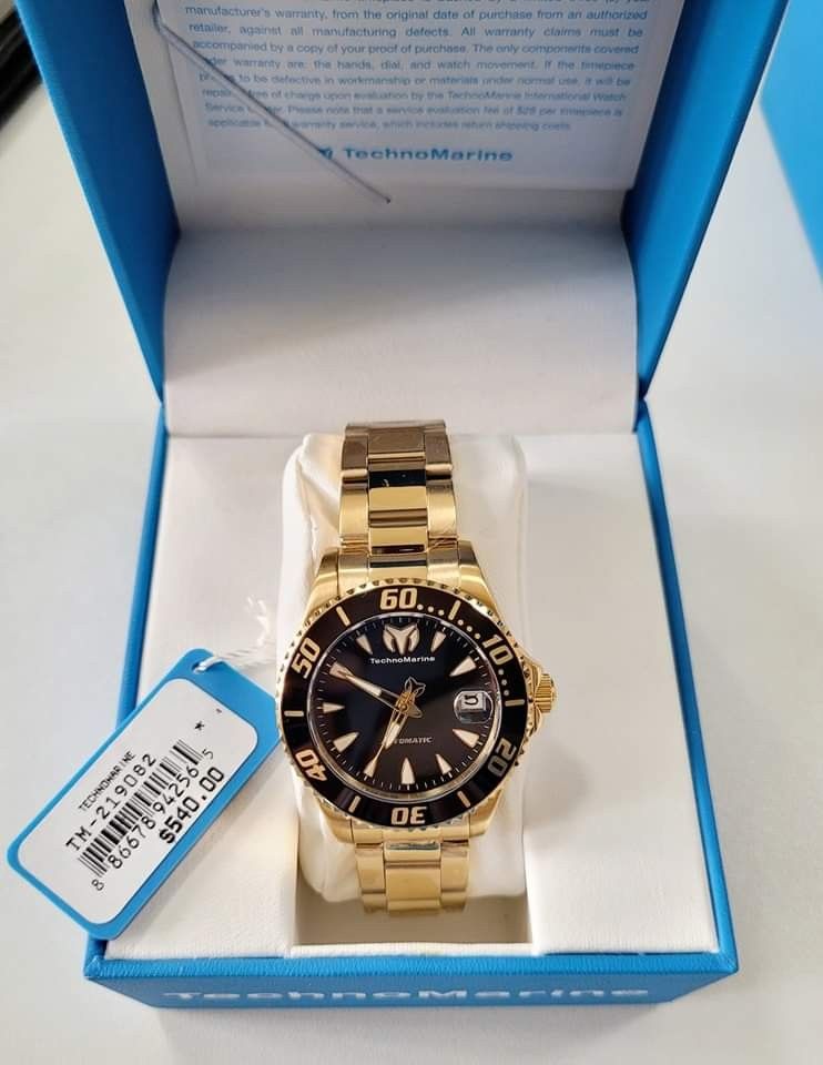 Technomarine TM219082 Automatic (Category: Men's Watches) located in Pasig City. Submitted by lizshoppe.ph (Listing ID 1242453942, Image 2). Description: 🔸️Mall price 35k😍 🔸️Automatic 🔸️ORIGINAL 🔸️US BOUGHT 🔸️Technomarine 🔸️TM 219082 🔸️38mm Automatic 🔸️P6,500 free shipping 🔸️5x money back if fake 🔸️unisex.
