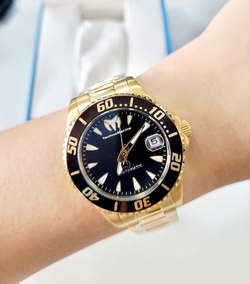Technomarine TM219082 Automatic (Category: Men's Watches) located in Pasig City. Submitted by lizshoppe.ph (Listing ID 1242453942, Image 1). Description: 🔸️Mall price 35k😍 🔸️Automatic 🔸️ORIGINAL 🔸️US BOUGHT 🔸️Technomarine 🔸️TM 219082 🔸️38mm Automatic 🔸️P6,500 free shipping 🔸️5x money back if fake 🔸️unisex.