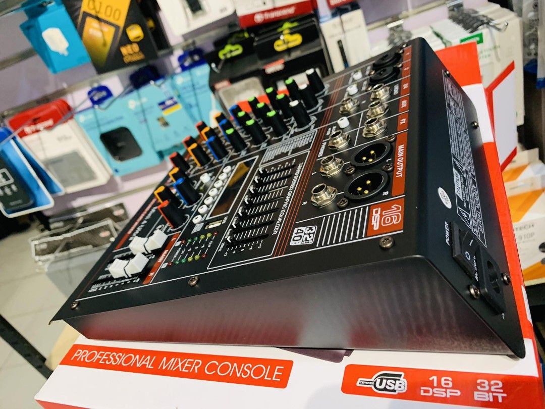 Titanium Main Console Titanium Mini4 Ultra 32Bit 4 Channel Mixing Console 16 DSP Effects ...