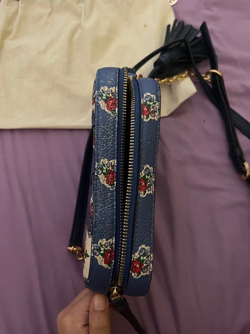 Tory Burch McGraw Floral Camera Bag Luxury Bags Wallets on Carousell