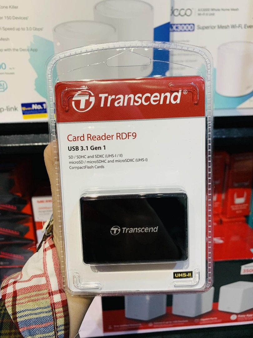 💯Transcend RDF9 Card Reader CF | SD | Micro RDF9K USB 3.1/3.0 (Category: Other Accessories) located in Makati City. Submitted by techubstoreandaccessories (Listing ID 1242344790, Image 1). Description: Transcend RDF9 Card Reader CF | SD | Micro RDF9K USB 3.1/3.0 Onhand ready to ship‼️‼️ ✅BRANDNEW ORIGINAL & SEALED ✅ACTUAL PICTURE POSTED ✅ACCEPT WALK IN/PICK UP CLIENT 📍Location: Evangelista St. Makati City ✅ACCEPT BULK ORDERS WITH DISCOUNT ✅MODE