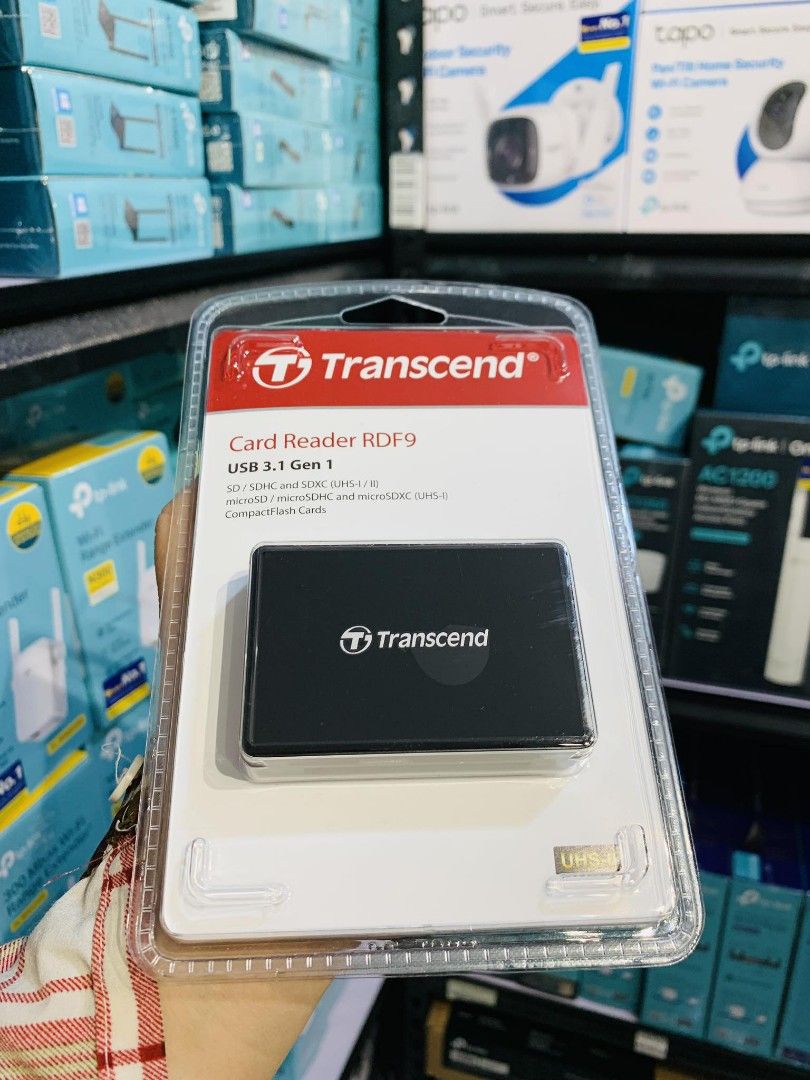 💯Transcend RDF9 Card Reader CF | SD | Micro RDF9K USB 3.1/3.0 (Category: Other Accessories) located in Makati City. Submitted by techubstoreandaccessories (Listing ID 1242344790, Image 2). Description: Transcend RDF9 Card Reader CF | SD | Micro RDF9K USB 3.1/3.0 Onhand ready to ship‼️‼️ ✅BRANDNEW ORIGINAL & SEALED ✅ACTUAL PICTURE POSTED ✅ACCEPT WALK IN/PICK UP CLIENT 📍Location: Evangelista St. Makati City ✅ACCEPT BULK ORDERS WITH DISCOUNT ✅MODE