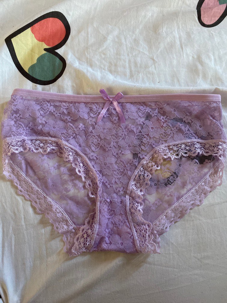 Undies purple, Women's Fashion, New Undergarments & Loungewear on Carousell