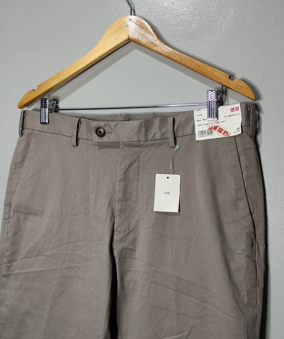Uniqlo Ultra Stretch Chino Flat Front Pants, $39, Uniqlo