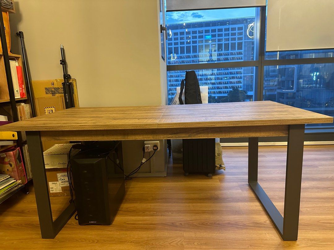 V- Hive Extenable Dining Table, Furniture & Home Living, Furniture ...
