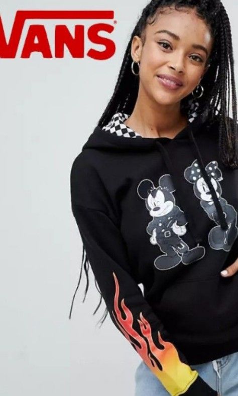 Vans Disney X Punk Mickey Mouse Pullover Hoodie