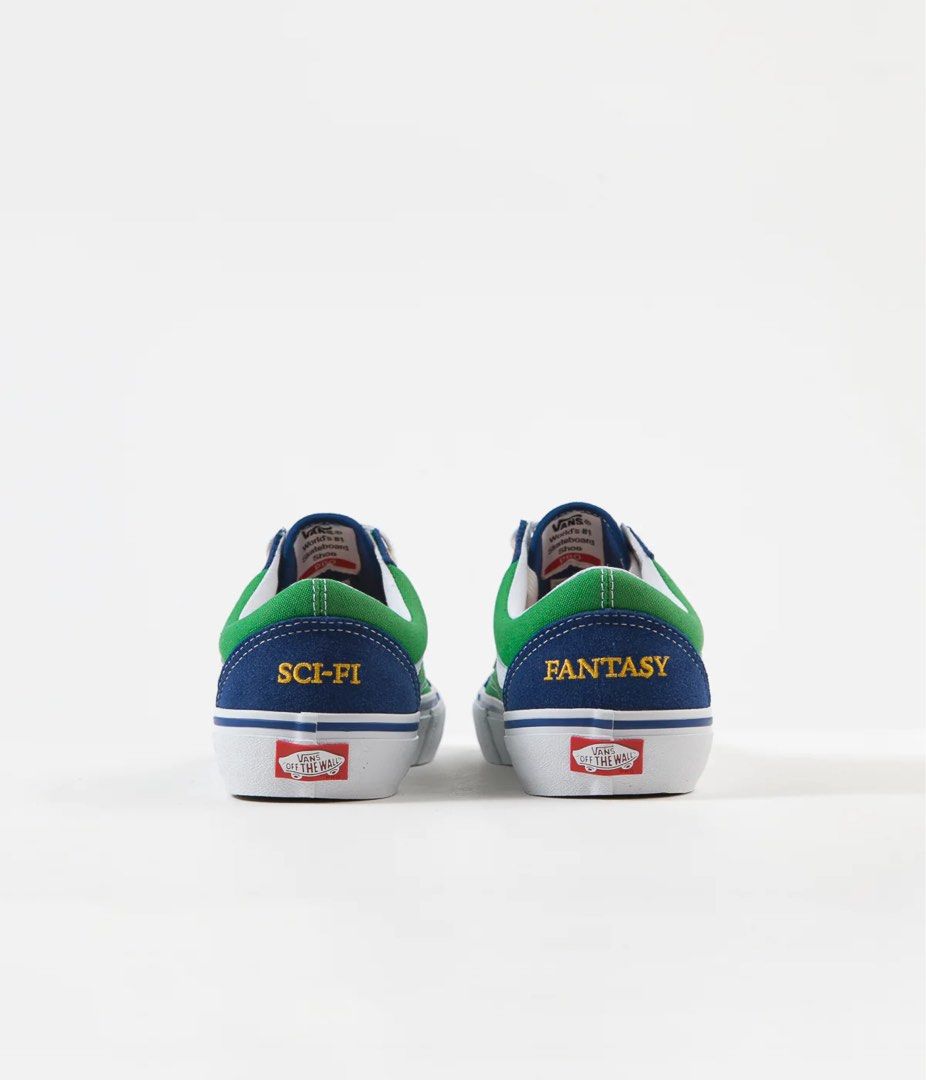 Vans x Sci-Fi Fantasy Old Skool Pro Shoes Jerry Hsu Supreme, Men's Fashion,  Footwear, Sneakers on Carousell
