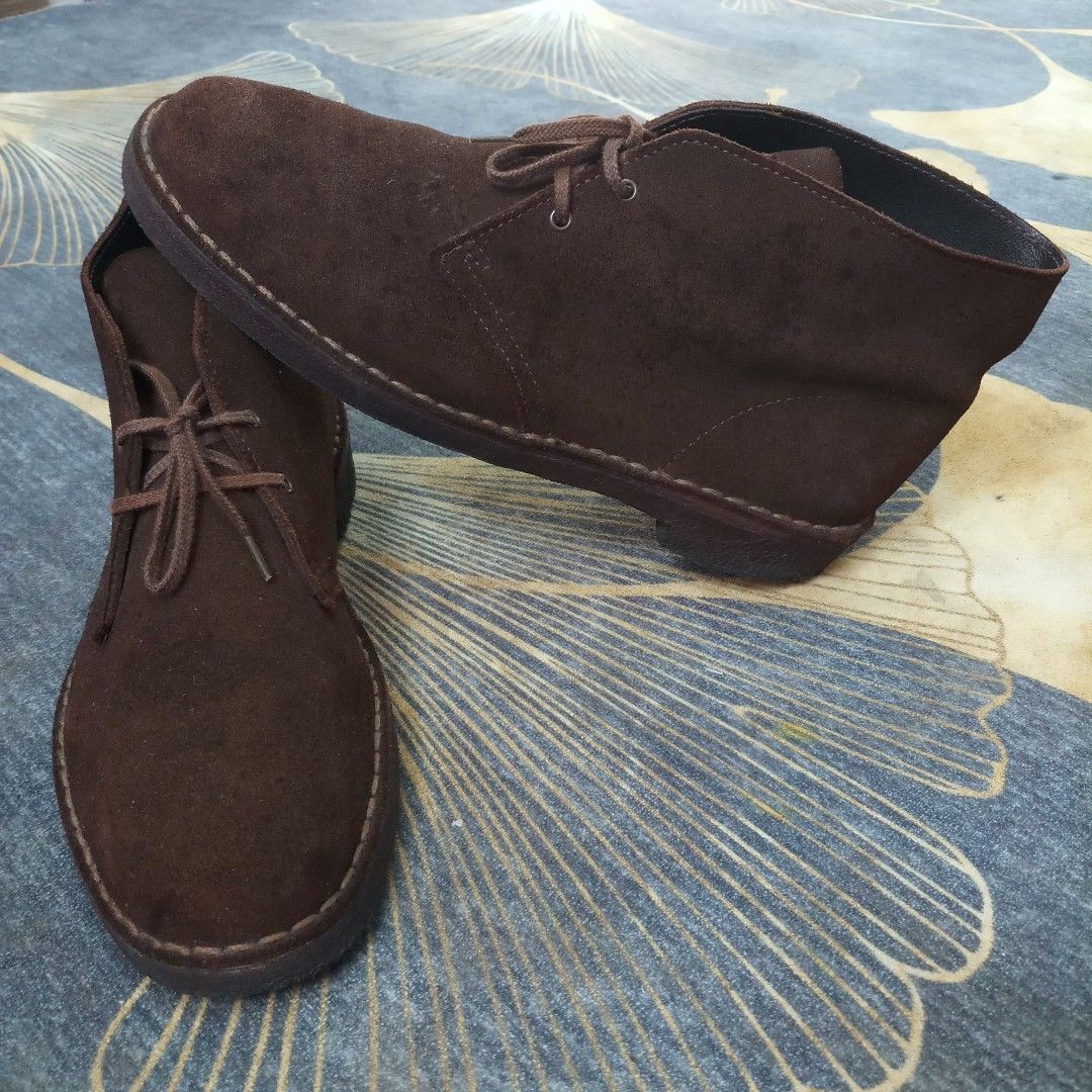 Vintage clarks desert boots top