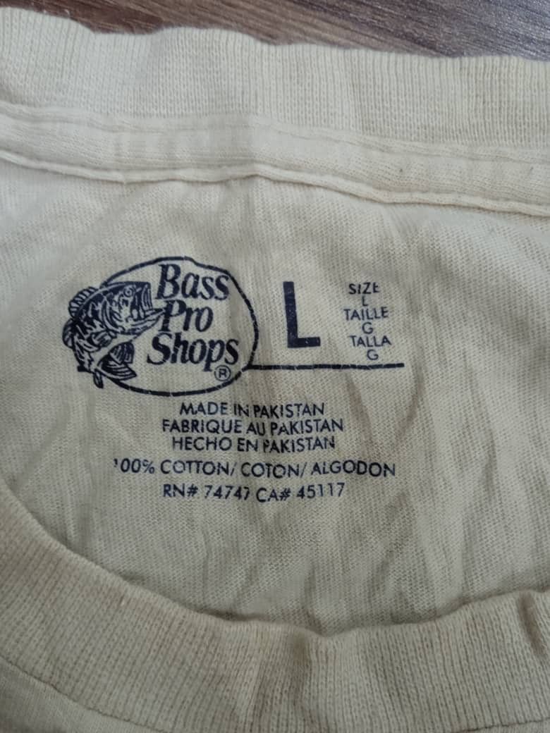 Vintage Fishing Bass Pro Shop T Shirt, Men's Fashion, Tops & Sets, Tshirts  & Polo Shirts on Carousell