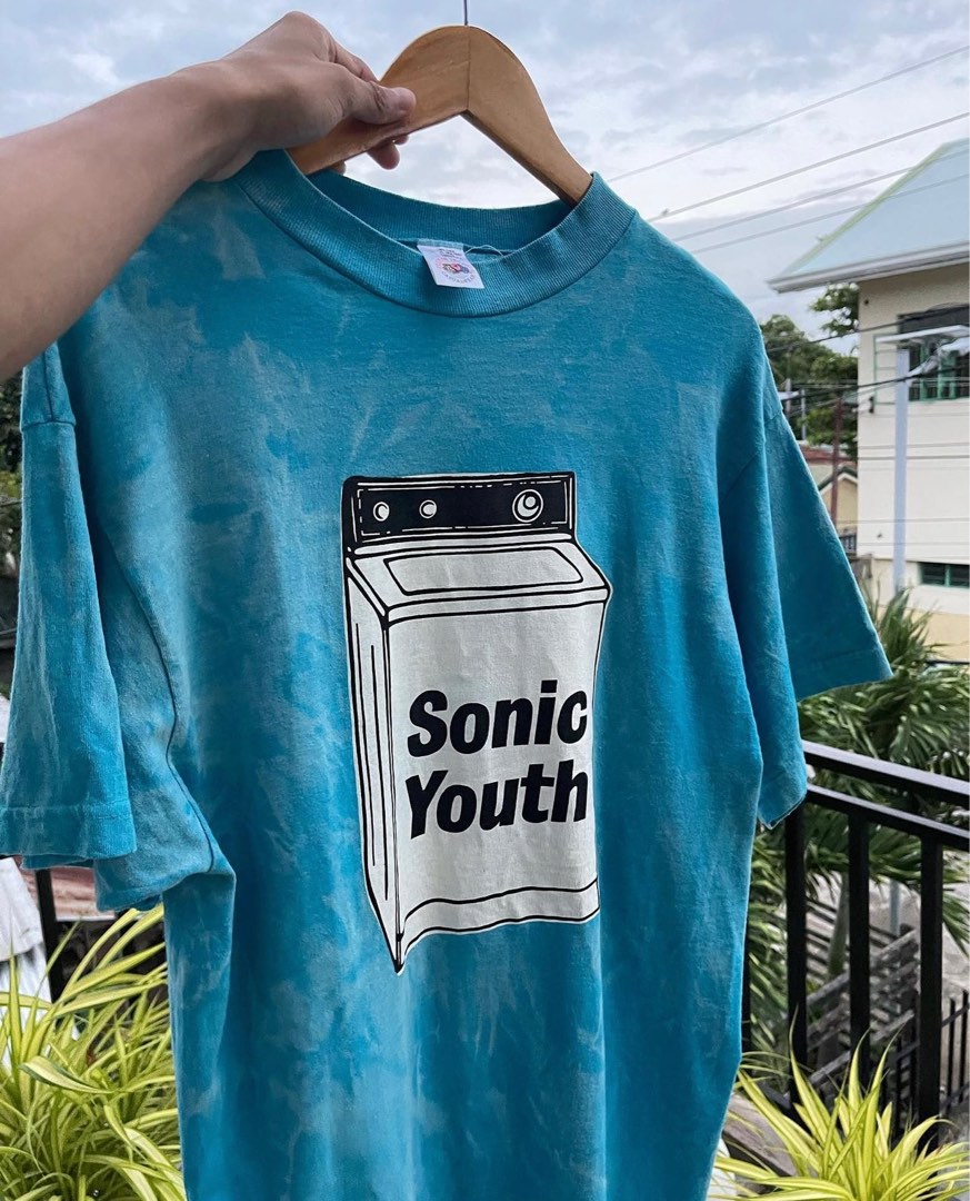 Vintage sonic youth shirt band tee 90s, Men's Fashion, Tops & Sets