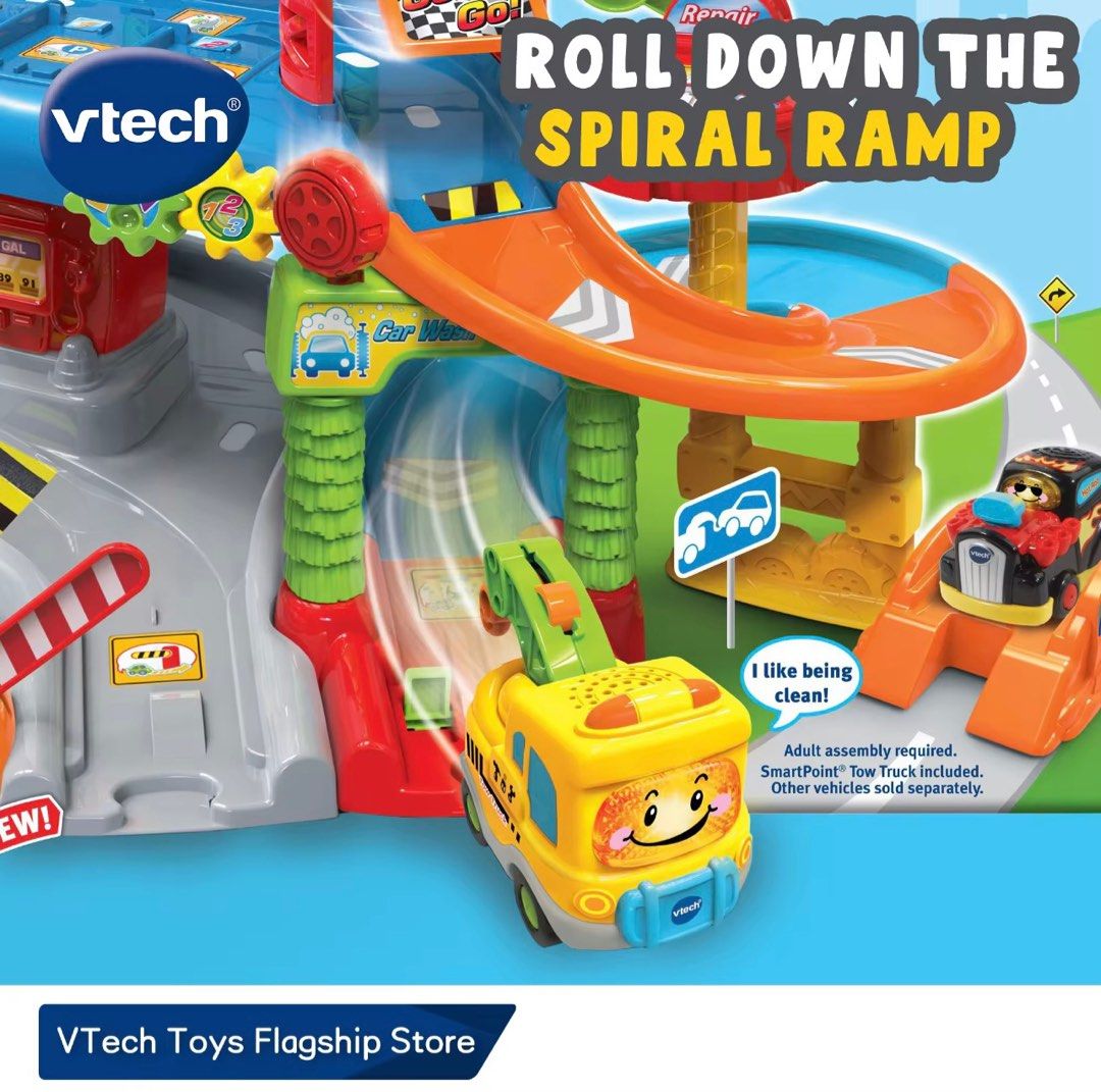 Vtech tow top and go garage