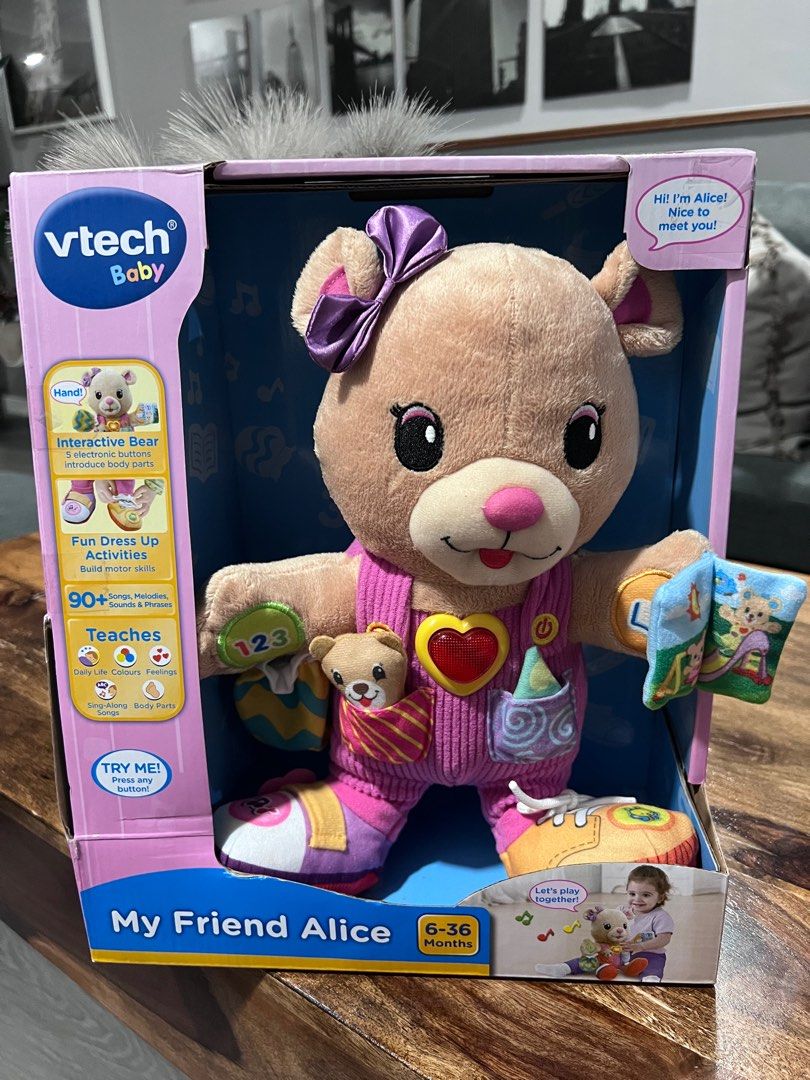 Vtech singing hotsell alice bear