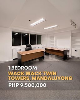 📍Wack Wack Twin Towers, Mandaluyong 1 bedroom corner for SALE