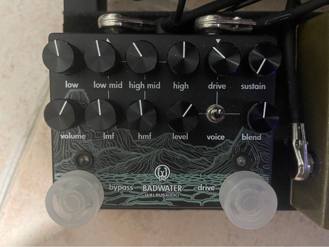 Walrus Audio Badwater ベース用プリアンプ（Walrus Audio