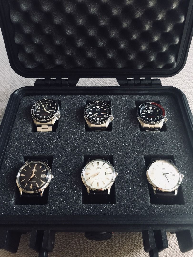 Watch sale pelican case