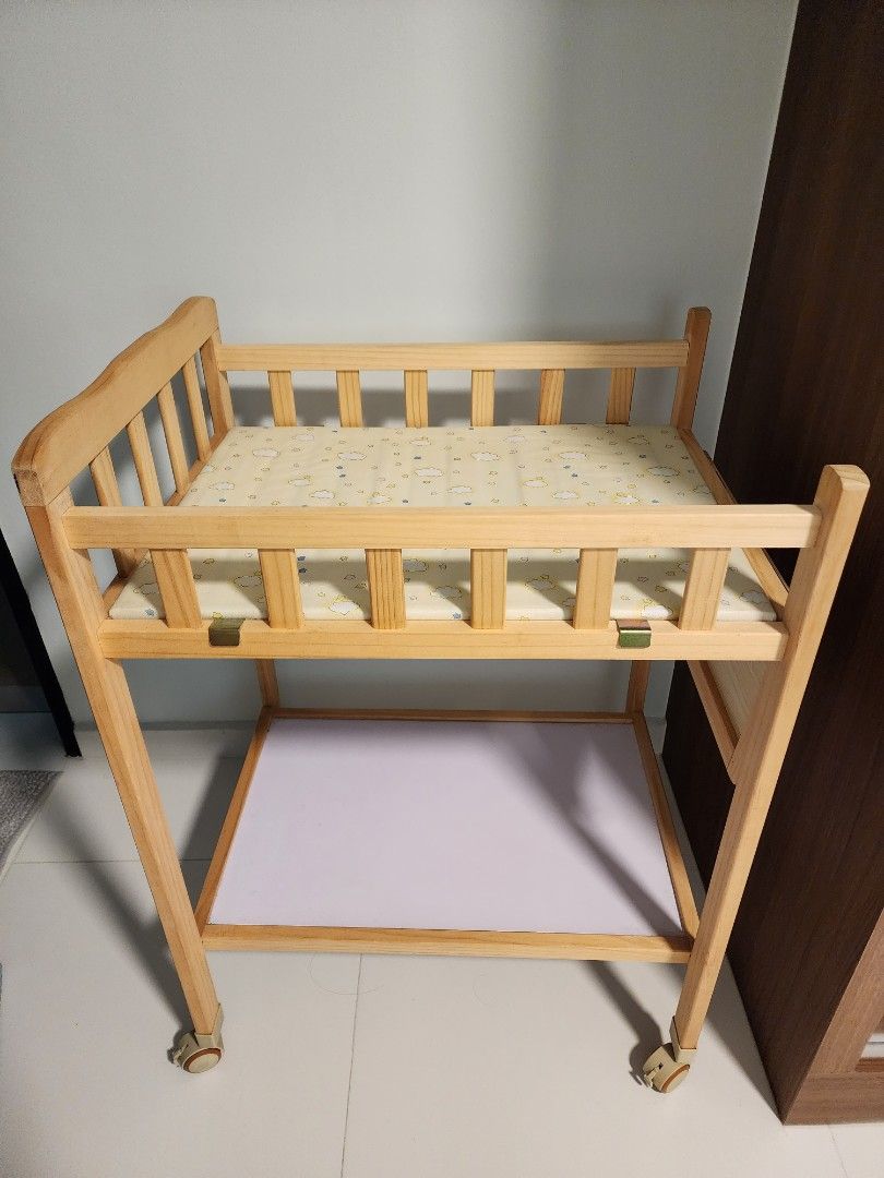 Baby changing table used shop