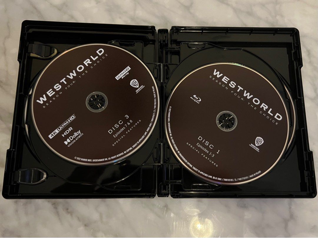 Westworld Season 4 Blu Ray