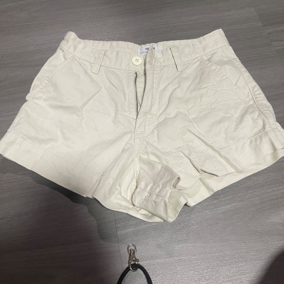 White cargo shorts womens online