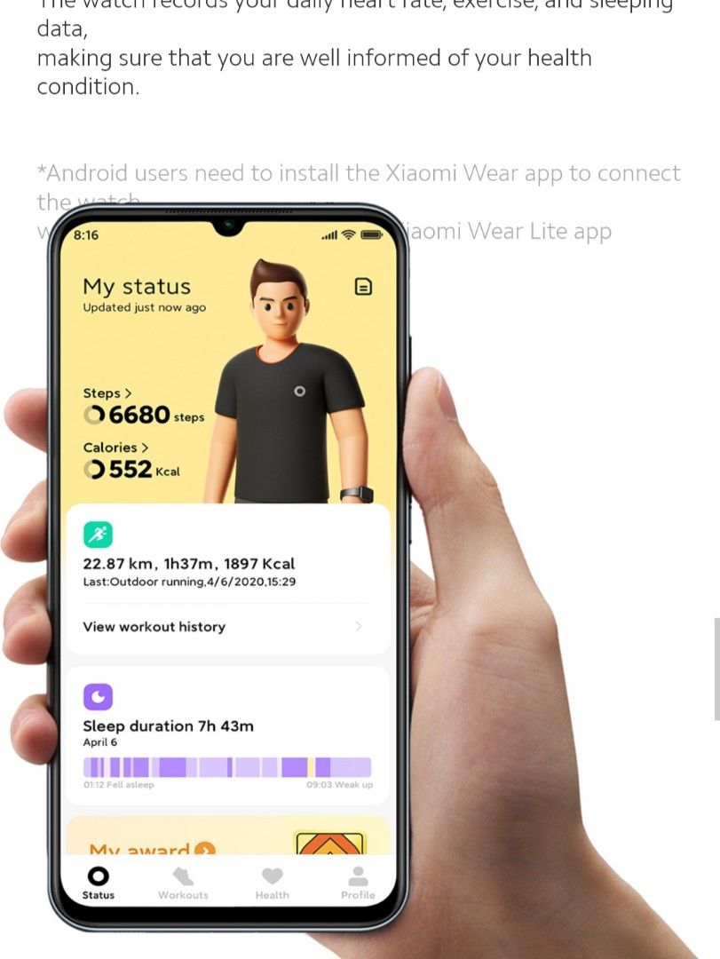 Mi wear lite online