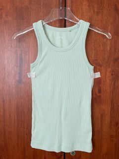 (XS) COS Ribbed Tank Top Mint