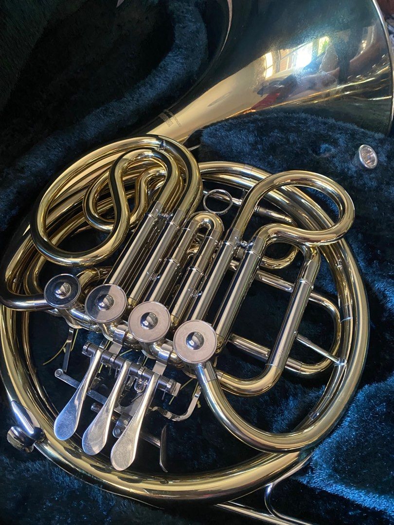 Yamaha double french horn, Hobbies & Toys, Music & Media, Musical Instruments on Carousell