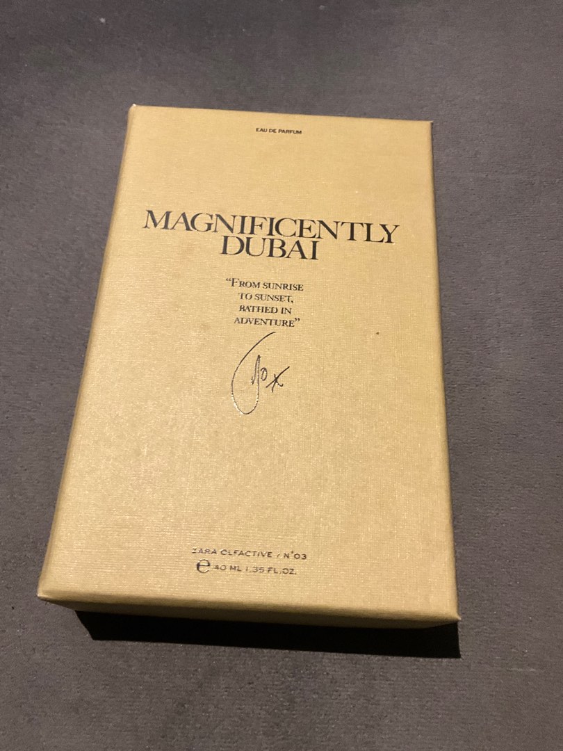 Zara Cities Magnificently Dubai on Carousell