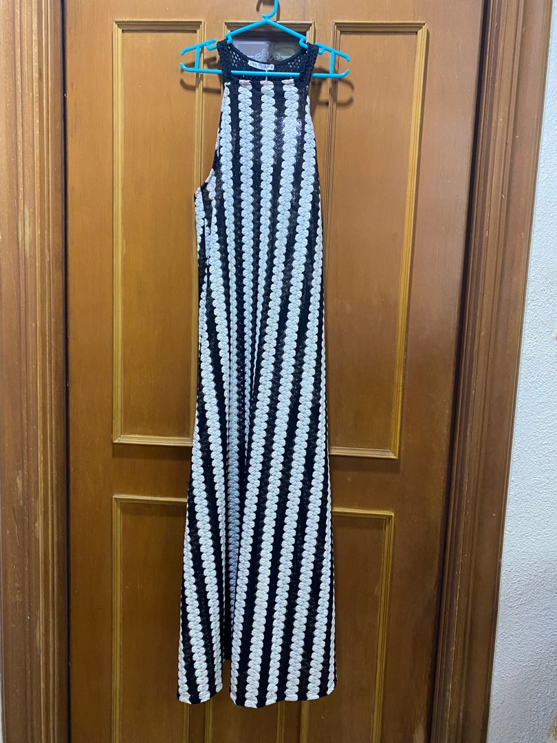 Zara Crochet Summer Dress w/Slits, Women's Fashion, Dresses & Sets, Dresses  on Carousell