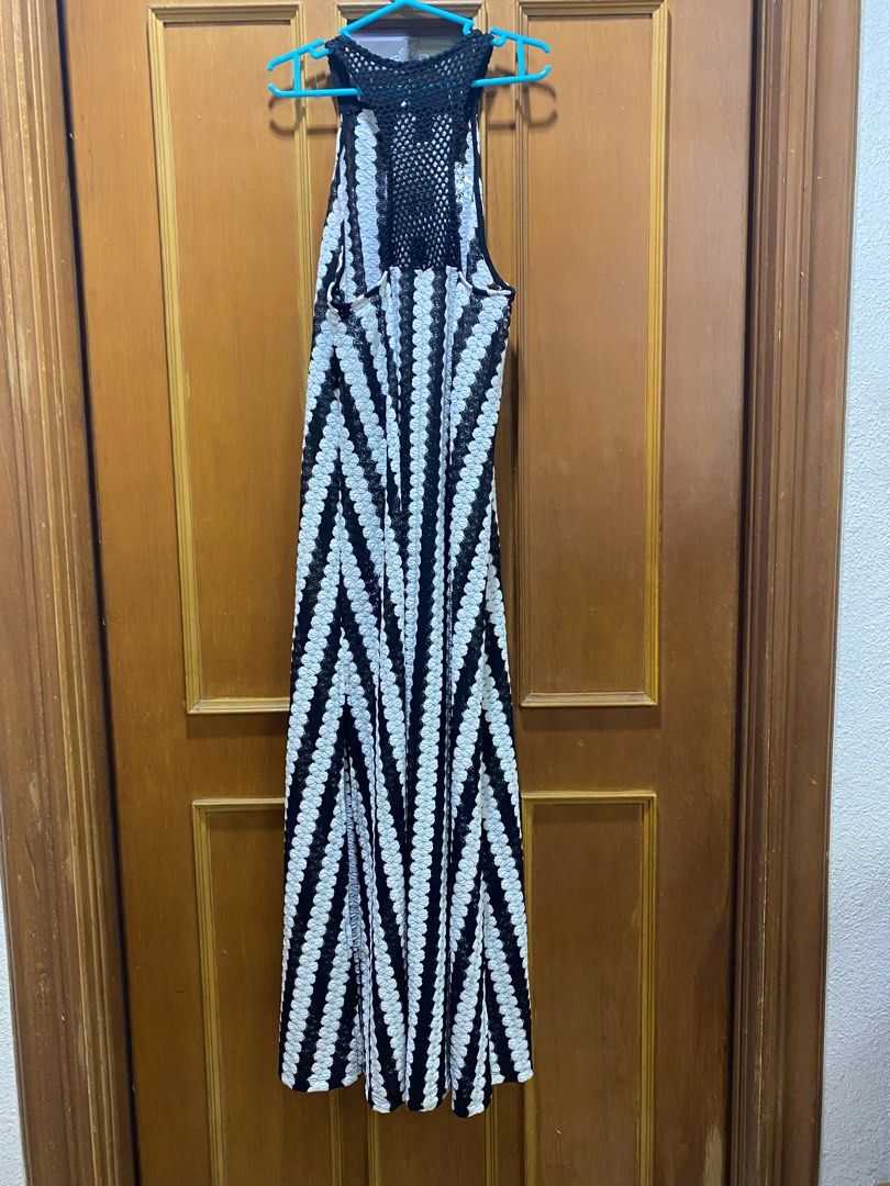 Zara Crochet Summer Dress w/Slits, Women's Fashion, Dresses & Sets, Dresses  on Carousell