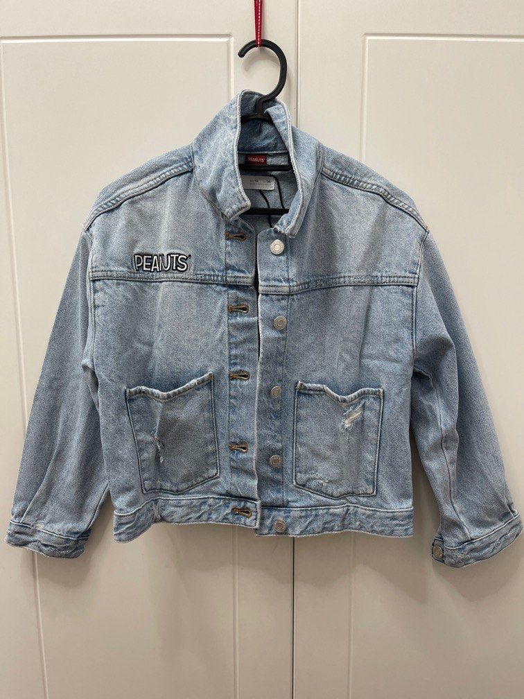 Girls denim jacket size 10 online