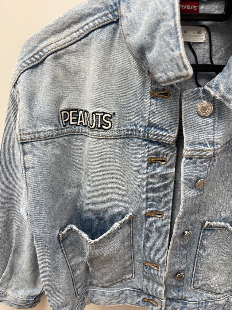 Girls denim shop jacket size 10