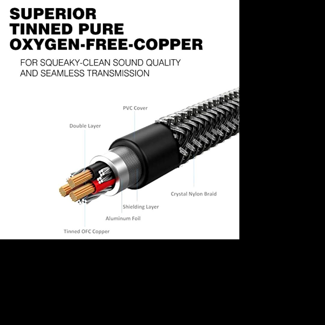 2332) DUKABEL HEADPHONE EXTENSION CABLE 3.5MM MALE TO FEMALE STEREO