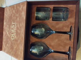 Set of 12 Cristal D'Arques-Durand Longchamp Stemmed Water Goblets -  household items - by owner - housewares sale 