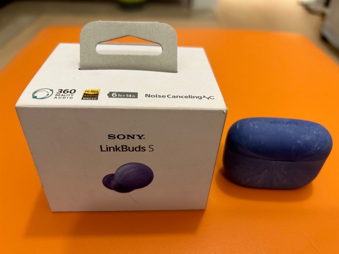 SONY LinkBuds S WF-LS900N Headphone 無線降噪耳機藍色, 音響器材