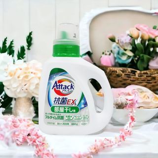 日本 花王 KAO Attack抑菌洗衣精 880g