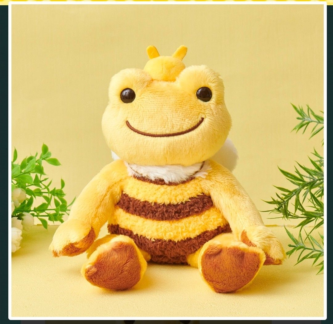 中古ぬいぐるみ ピクルス(ハニービー) ビーンドール 「pickles the frog-かえるのピクルス-」 中古ぬいぐるみ ピクルス(ハニービー) ビーンドール 「pickles the