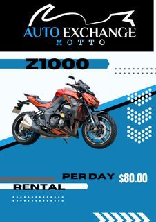 ⚡ Kawasaki Z1000 For Rental ⚡