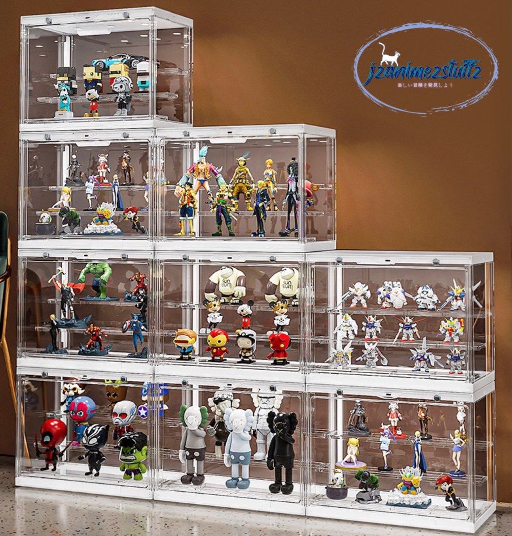 Led Display Box For Share Price Acrylic LED Display Box for POPMART/Blind Box, Furniture & Home Living ...