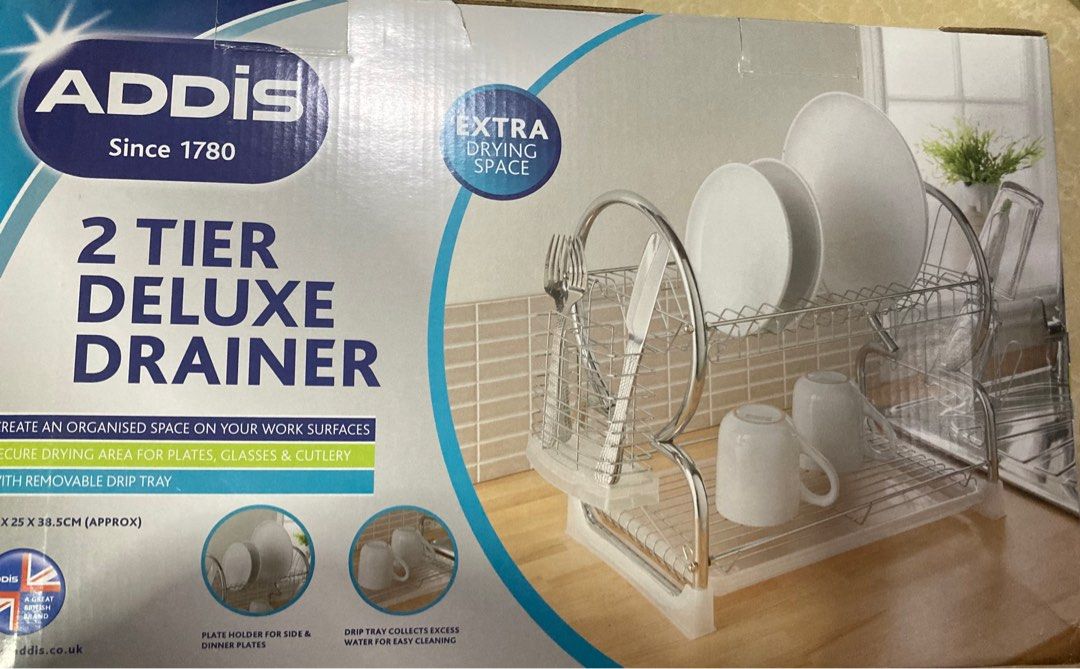 Addis Dish Drainer Stainless Steel