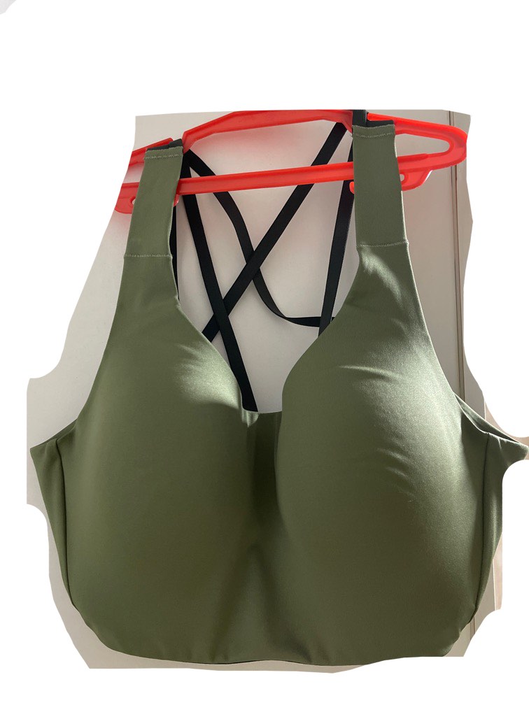 Adidas Mid Sports Bra, Women's Fashion, Activewear on Carousell