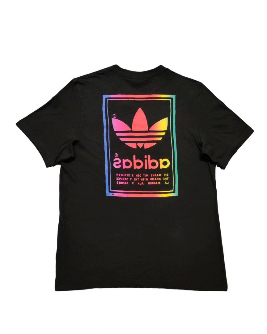 ADIDAS ORIGINALS MULTICOLOR VINTAGE TEE Men s Fashion Tops