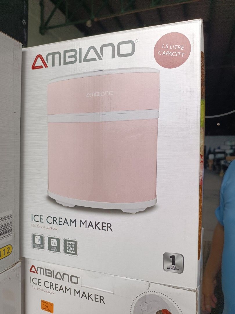 Ambiano Ice Cream Maker, TV & Home Appliances, Kitchen Appliances, Ice