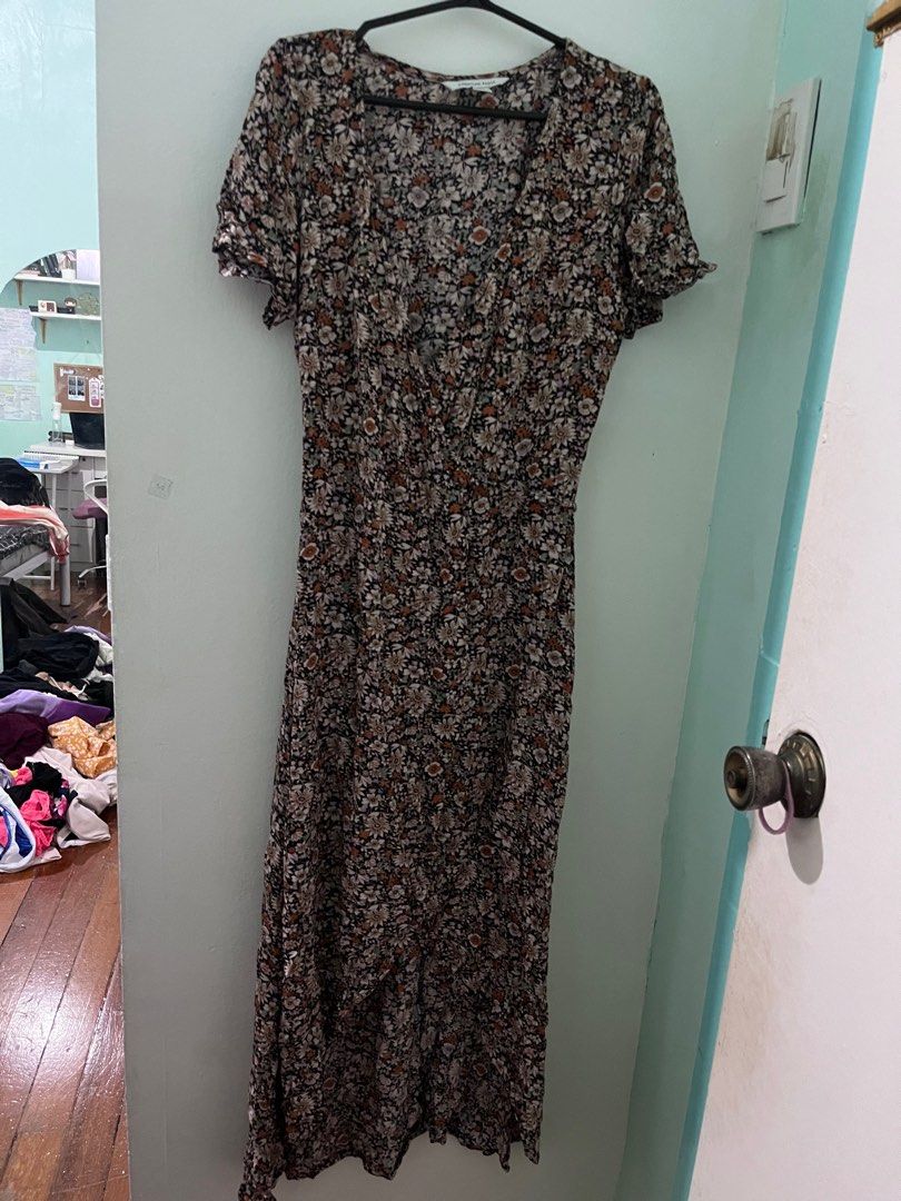 American eagle wrap online dress