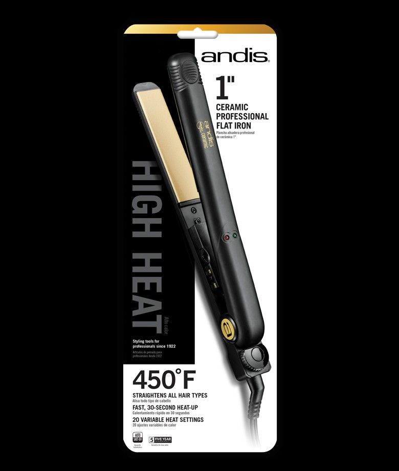 Curved edge flat iron outlet