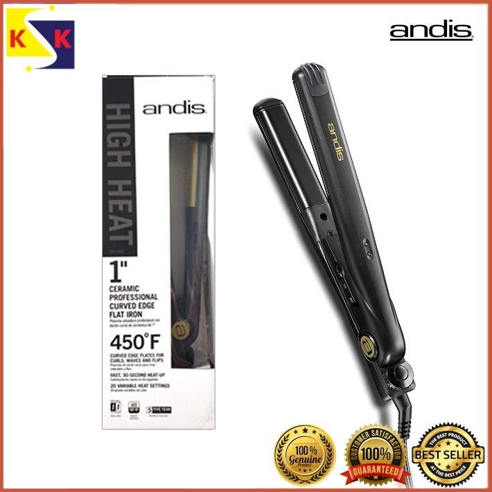 Andis multi heat ceramic flat outlet iron heat settings