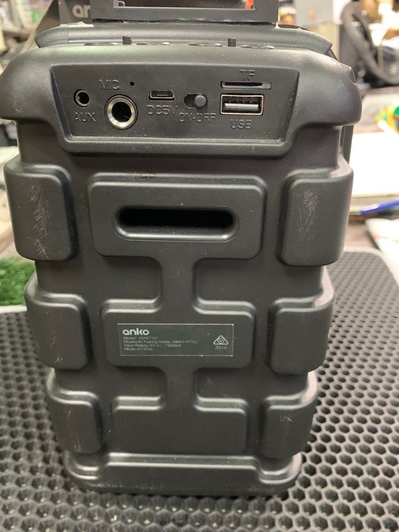 Anko Karaoke Speaker, Audio, Portable Audio Accessories on Carousell