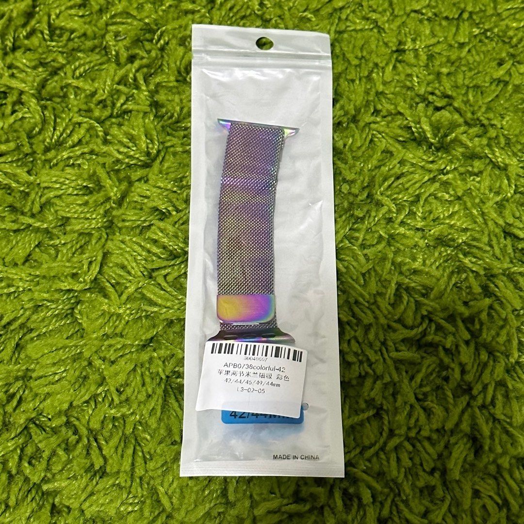 Apple Watch Straps Metal Bracelet Magnetic Band Color Rainbow