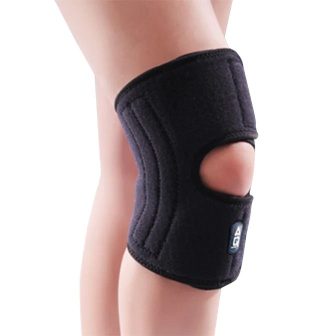 AQ SUPPORT KNEE STABILIZER - OLYMPIC VILLAGE UNITED (Category: Braces, Support & Protection) located in Quezon City. Submitted by olympicvillageecommerce (Listing ID 1242587798, Image 1). Description: PRODUCT DESCRIPTION: Color: BLACK Item Code: AQS-5053 High density breathable material Antibacterial material Unique double wing design easy to wear Pressuring pad on both side of the knee helps pain relief Warmth Knee pain Mild ligament sprain.